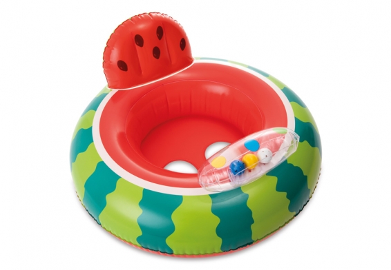 Надувной круг с трусиками Watermelon Baby Float Intex 56592NP