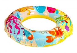 Круг надувной плавательный Under The Sea Swim Ring Intex 56205NP