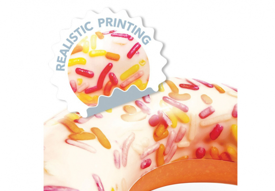 Круг плавательный надувной Sprinkle Donut Heart Tube Intex 56253NP