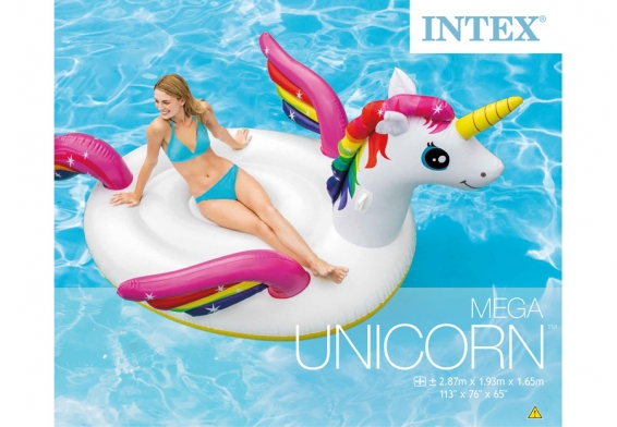   Mega Unicorn Island Intex 57281EU