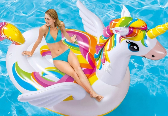   Mega Unicorn Island Intex 57291EU