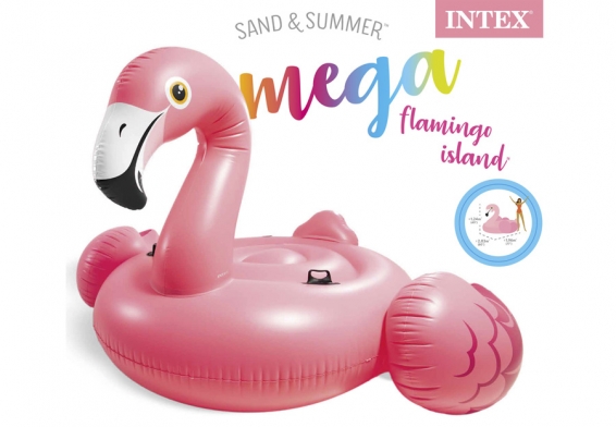 Плот надувной Mega Flamingo Island Intex 57288EU