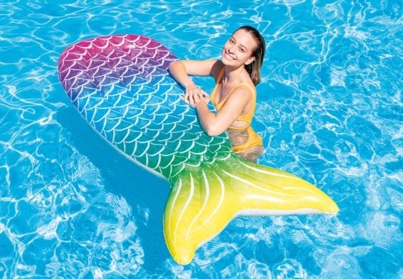 Матрас плавательный надувной Mermaid Tail Float Intex 58788EU