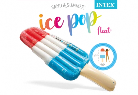 Матрас плавательный надувной Ice Pop Float Intex 58774EU