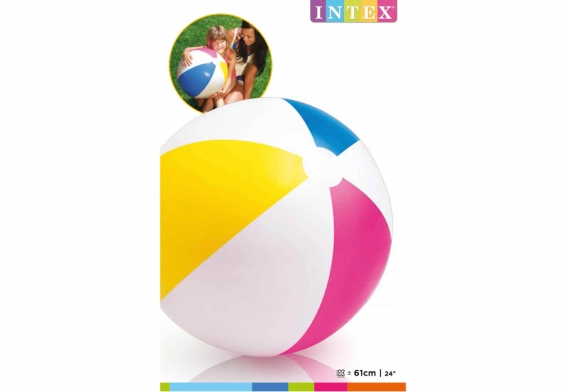 Надувной мяч Glossy Panel Ball Intex 59030NP