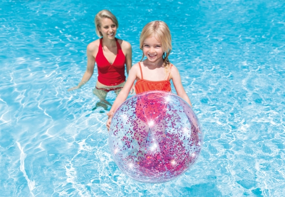   Glitter Beach Balls Intex 58070NP