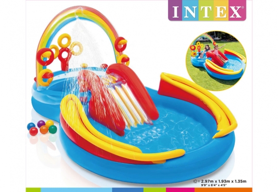   - Rainbow Ring Play Center Intex 57453NP