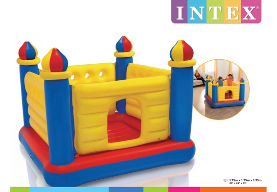    Jump-O-Lene Castle Bouncer Intex 48259NP