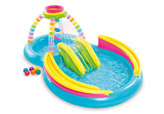   - Rainbow Funnel Play Center Intex 56137NP