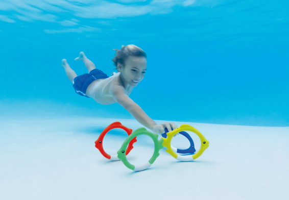   Underwater Fish Rings Intex 55507