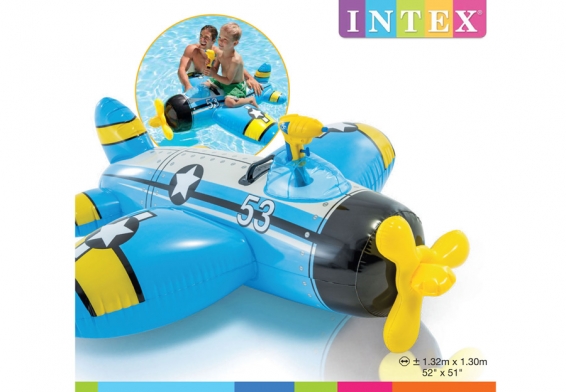    Water Gun Plane Ride-On Intex 57537NP