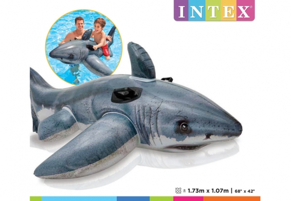     Great White Shark Ride-On Intex 57525NP