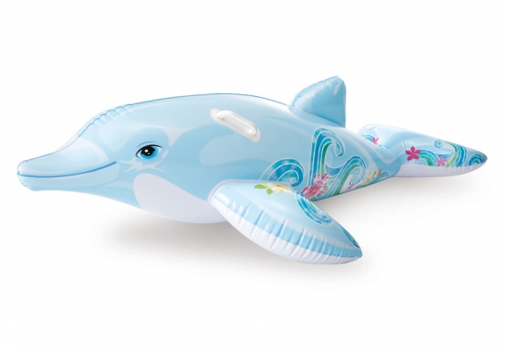 Надувная игрушка Дельфин Lil Dolphin Ride-On Intex 58535NP