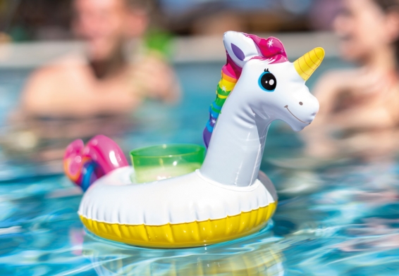    Unicorn Drink Holder Intex 57506NP, . 3 