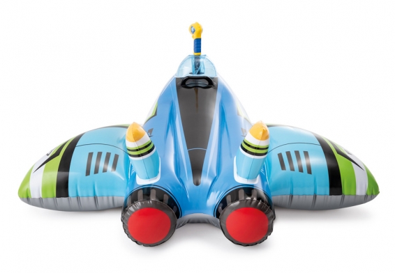 Надувная игрушка Самолёт Water Gun Plane Ride-On Intex 57536NP