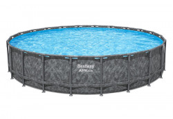 Каркасный бассейн 671 х 132 см APX 365 Frame Pool Bestway 561JZ, песочный фильтрующий насос, лестница, тент