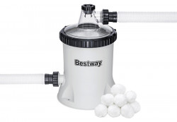 Фильтрующий насос Polysphere Filter Pump Bestway 58870, под синтетический наполнитель